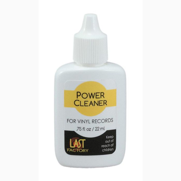 Last Factory Power Cleaner for Vinyl Records - 0.75 oz | Professional LP Record Cleaning Solution | Perfect for Home Audio Systems & Record Collections