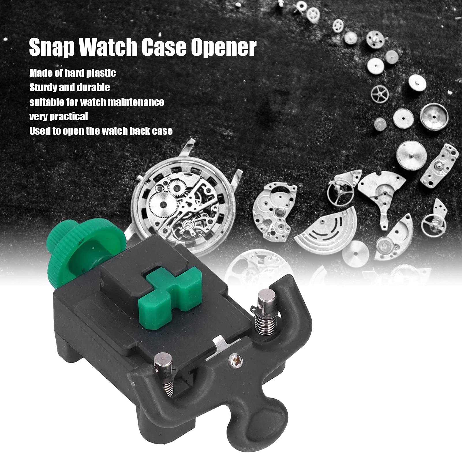 Professional Watch Back Case Opener Tool Kit - Snap Case Remover with Pry Blade for Watch Repair & Maintenance - Perfect for Jewelers, Watchmakers & DIY Enthusiasts