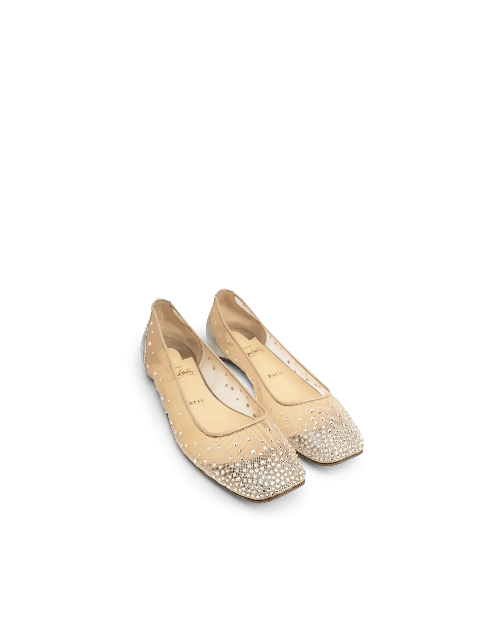 Follies Strass Flats - Sparkling Rhinestone Ballet Flats for Women | Comfortable & Stylish for Parties, Weddings & Evening Events