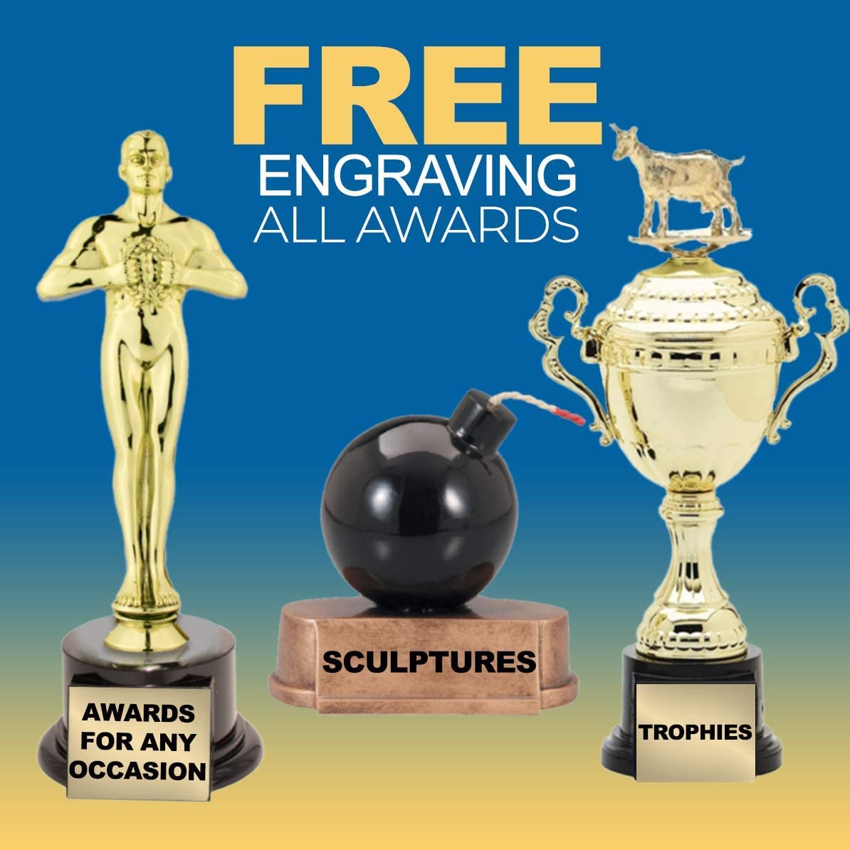 6.25 Inch Sports Star Trophy with Free Engraving - Perfect for Awards Ceremonies, School Competitions & Youth Sports Recognition
