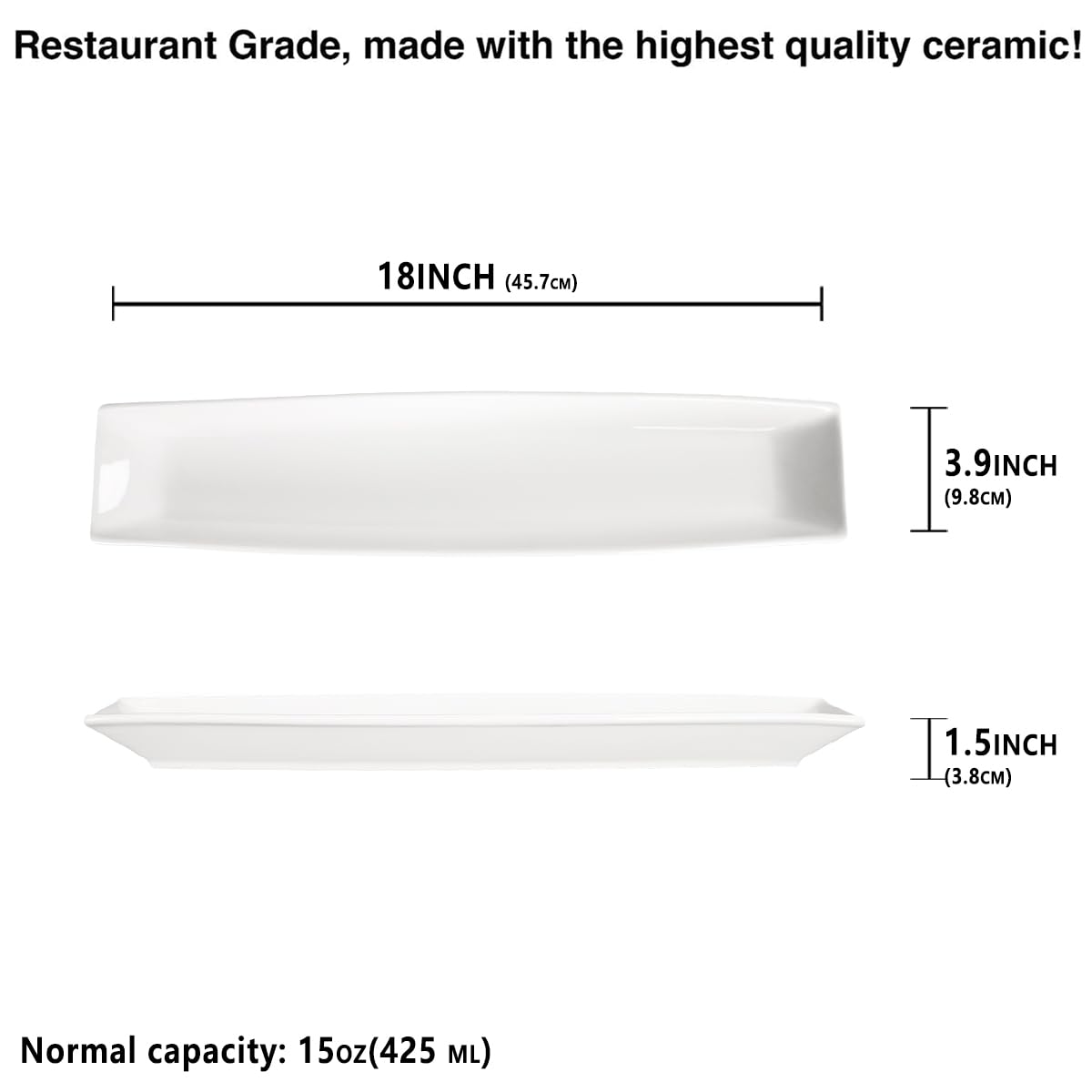 Ceramic Olive Plate Set of 2 - 18