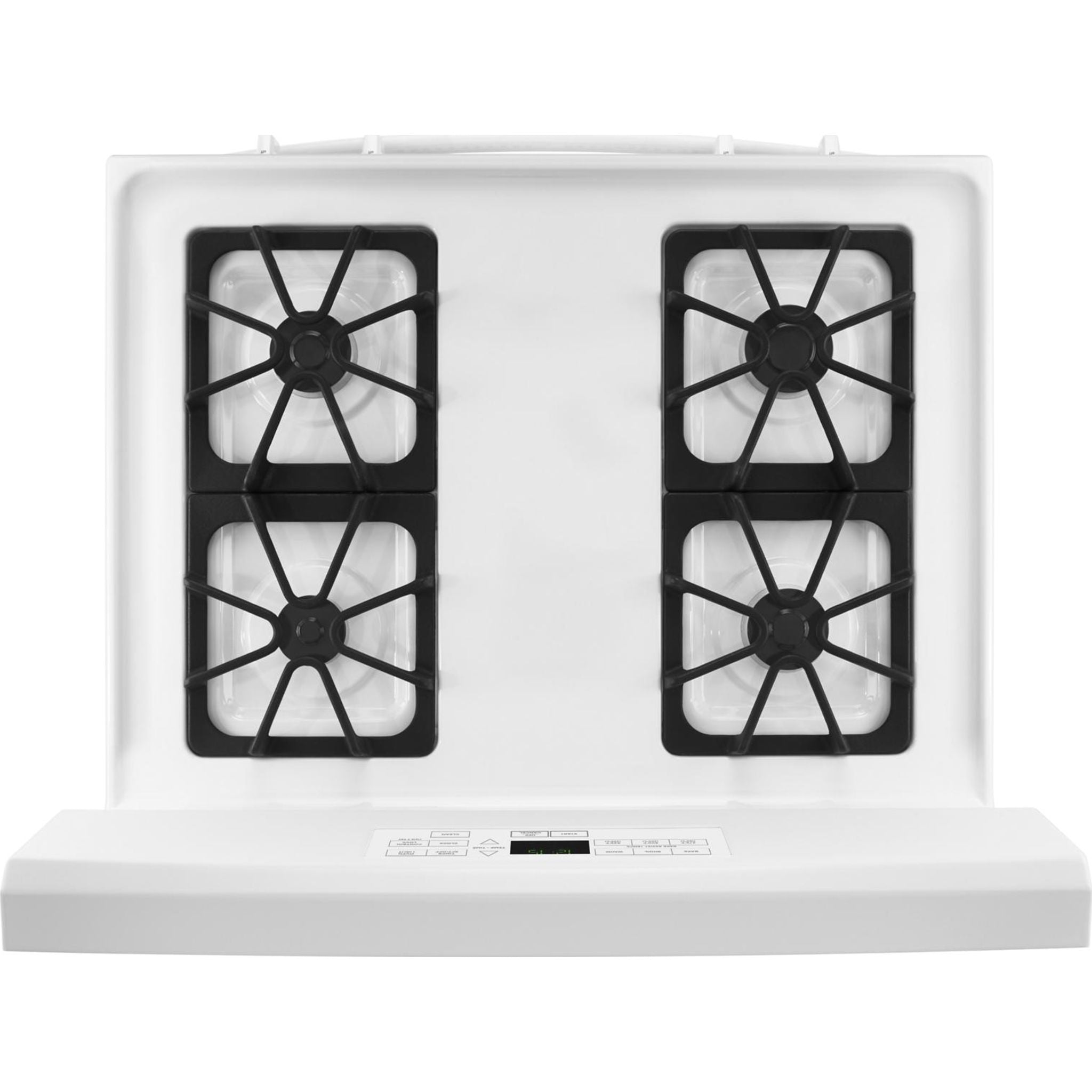 Amana AGR6603SFW 30 Inch Gas Range - White | 5 Burner Stove with Convection Oven | Perfect for Home Kitchen & Restaurant Cooking