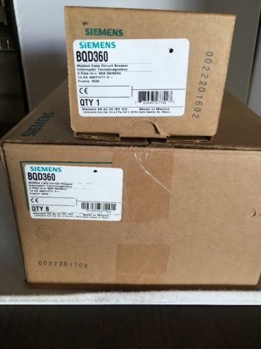 Siemens BQD360 20A 3-Pole Circuit Breaker for Industrial & Commercial Electrical Panels - Perfect for Factories, Warehouses, and Office Buildings