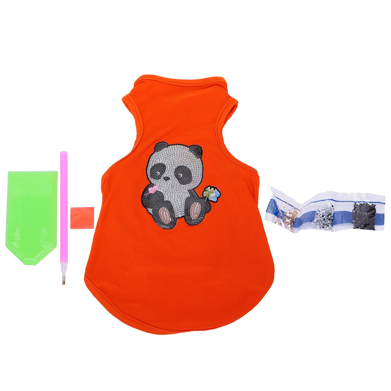 Dog Christmas Shirt - Soft & Comfortable Santa Claus Pullover Tshirt for Dogs (Orange, Medium) - Perfect for Holiday Photos & Winter Outings