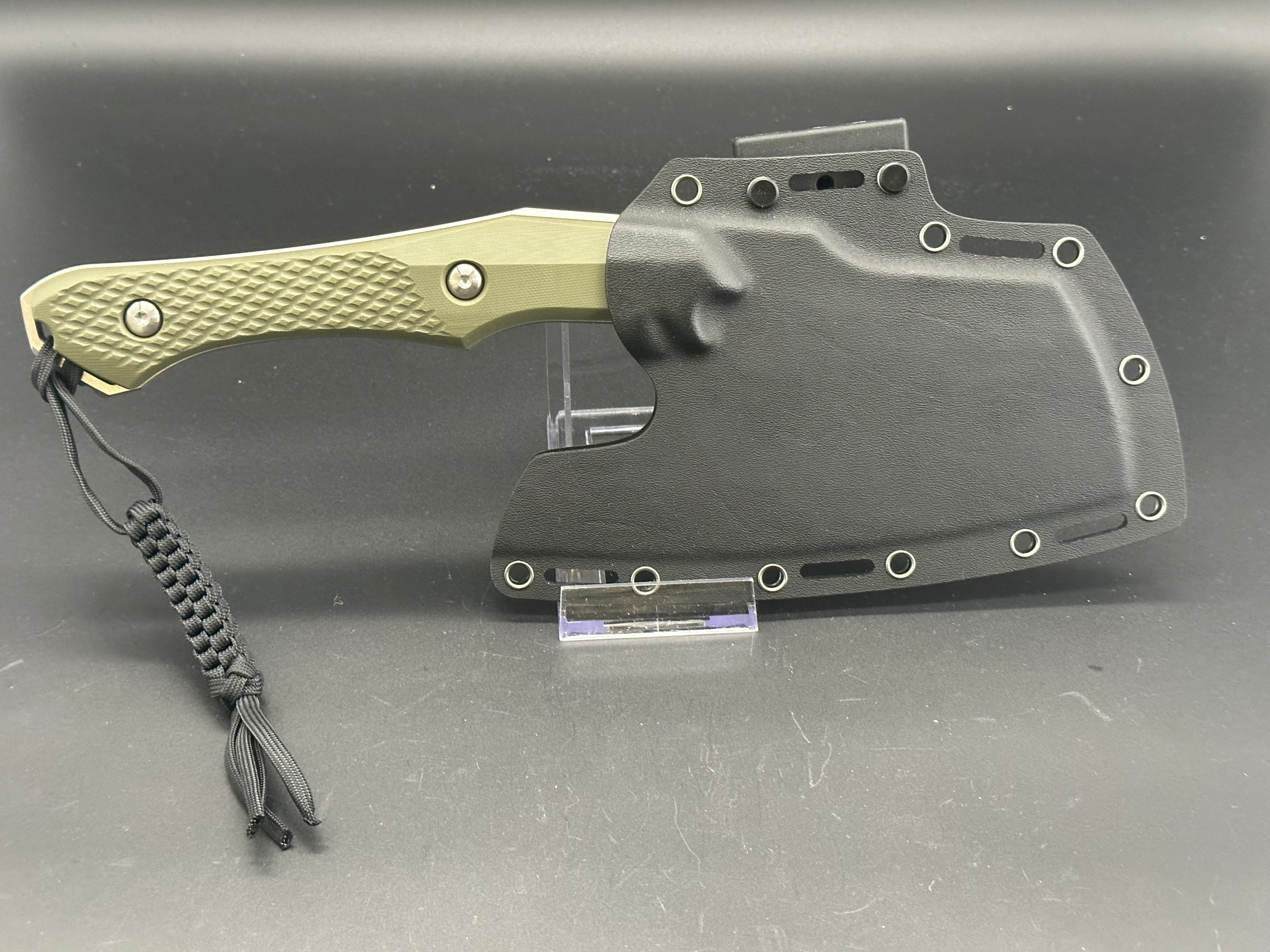 Civivi Aratra Folding Pocket Knife - OD Green Tactical EDC Knife for Outdoor Camping, Hiking & Survival Gear