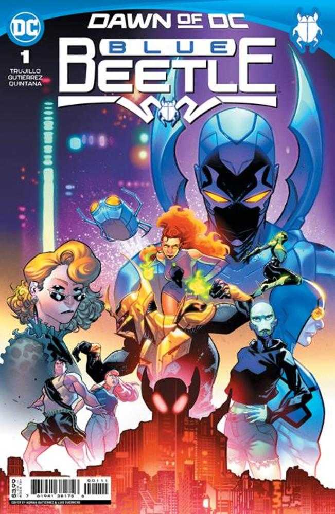 Blue Beetle #1 Comic Book - Cover A by Adrian Gutierrez - DC Comics Collectible for Fans & Gift Idea