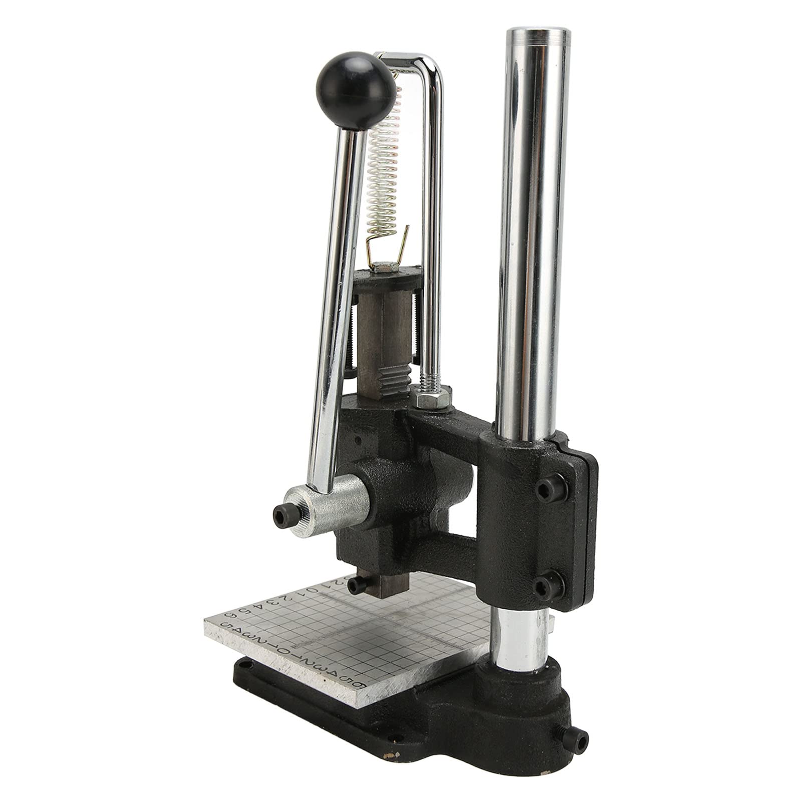 Manual Press Machine - Heavy Duty Hand Press for Metal Forming, Jewelry Making & DIY Projects | Reliable & Strong Hand Tool for Workshop & Home Use