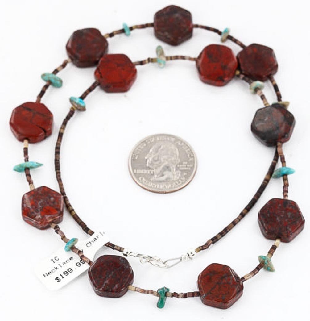 Authentic Navajo Turquoise Necklace - Handmade Sterling Silver Native American Jewelry by Loma Siiva | Perfect for Boho Fashion, Western Wear & Spiritual Gifts