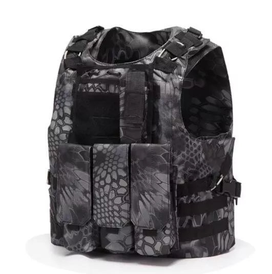 Multifunctional Lightweight MOLLE Tactical Vest - Waterproof & Amphibious for Outdoor, Hiking, Camping & Military Use