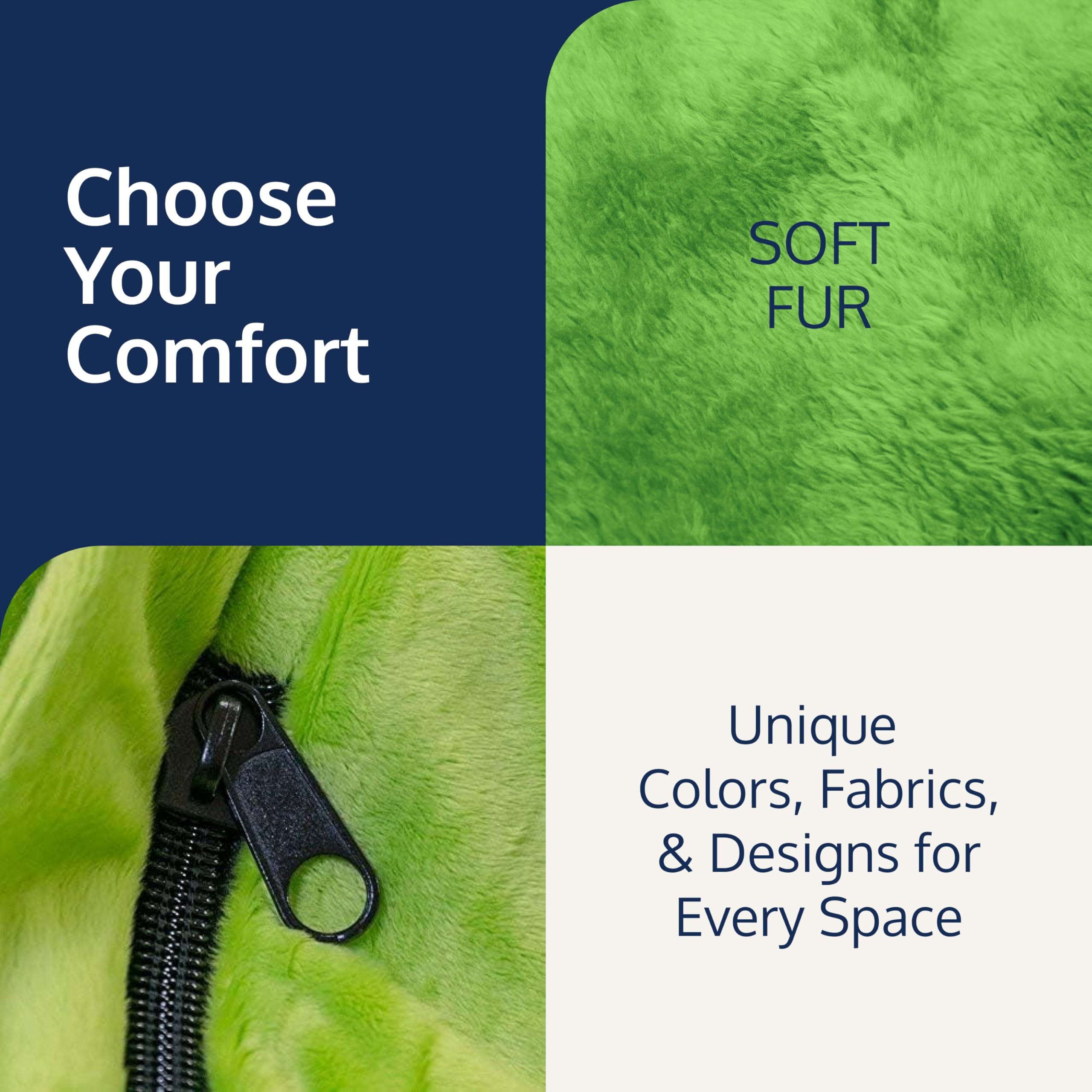 ULTIMATE SACK Convertible Bean Bag Chair - 3-in-1 Cozy Sleeper, Sofa Bed & Futon Alternative for Living Room, Bedroom, Dorm | Comfortable & Stylish Home Furniture for Relaxing, Lounging & Guest Accommodation