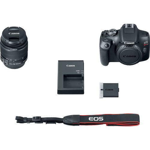 Canon EOS Rebel T7 DSLR Camera with 18-55mm Lens Kit - Professional Photography for Beginners, Travel & Family Portraits