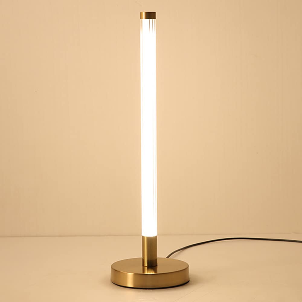 Eye-Caring LED Desk Lamp with Adjustable Brightness - Modern Minimalist Bedside & Office Table Lamp for Working, Reading, Studying - Perfect for Home Office, Bedroom, Dorm Room & Study Spaces