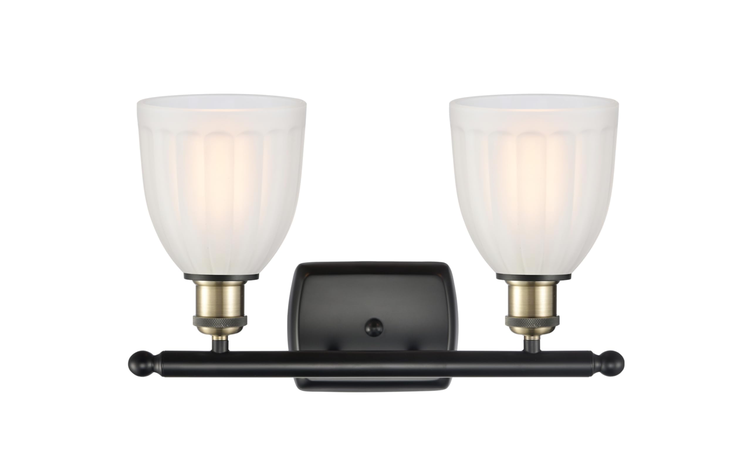 Innovations Lighting 516-2W-AC-G441 Brookfield 2-Light Bathroom Vanity Light - Ballston Collection - Perfect for Modern Bathroom Makeovers & Spa-Inspired Decor
