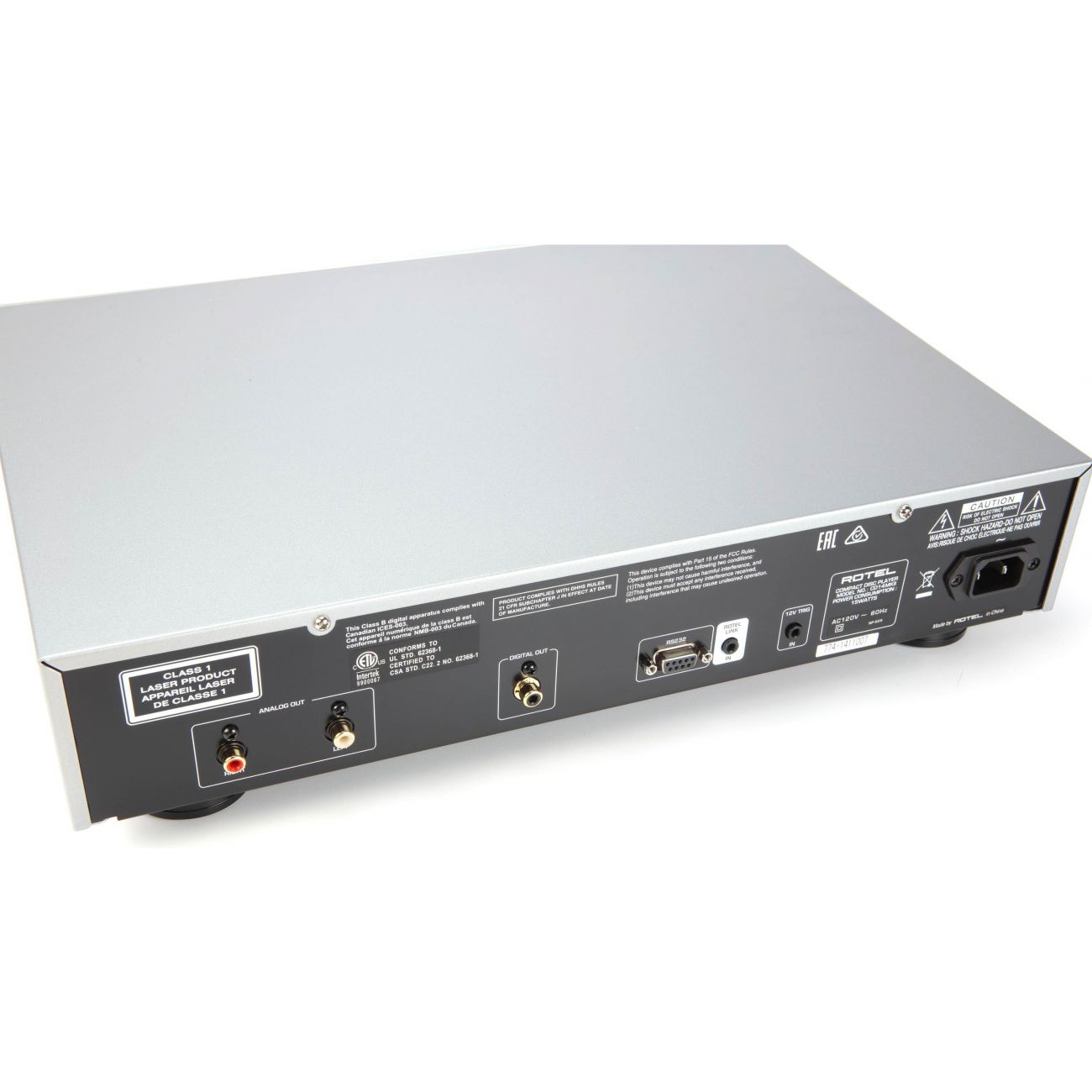 Rotel CD14 MKII High-Fidelity CD Player - Premium Audio for Home Theater & Music Listening | Perfect for Audiophiles & Hi-Fi Enthusiasts