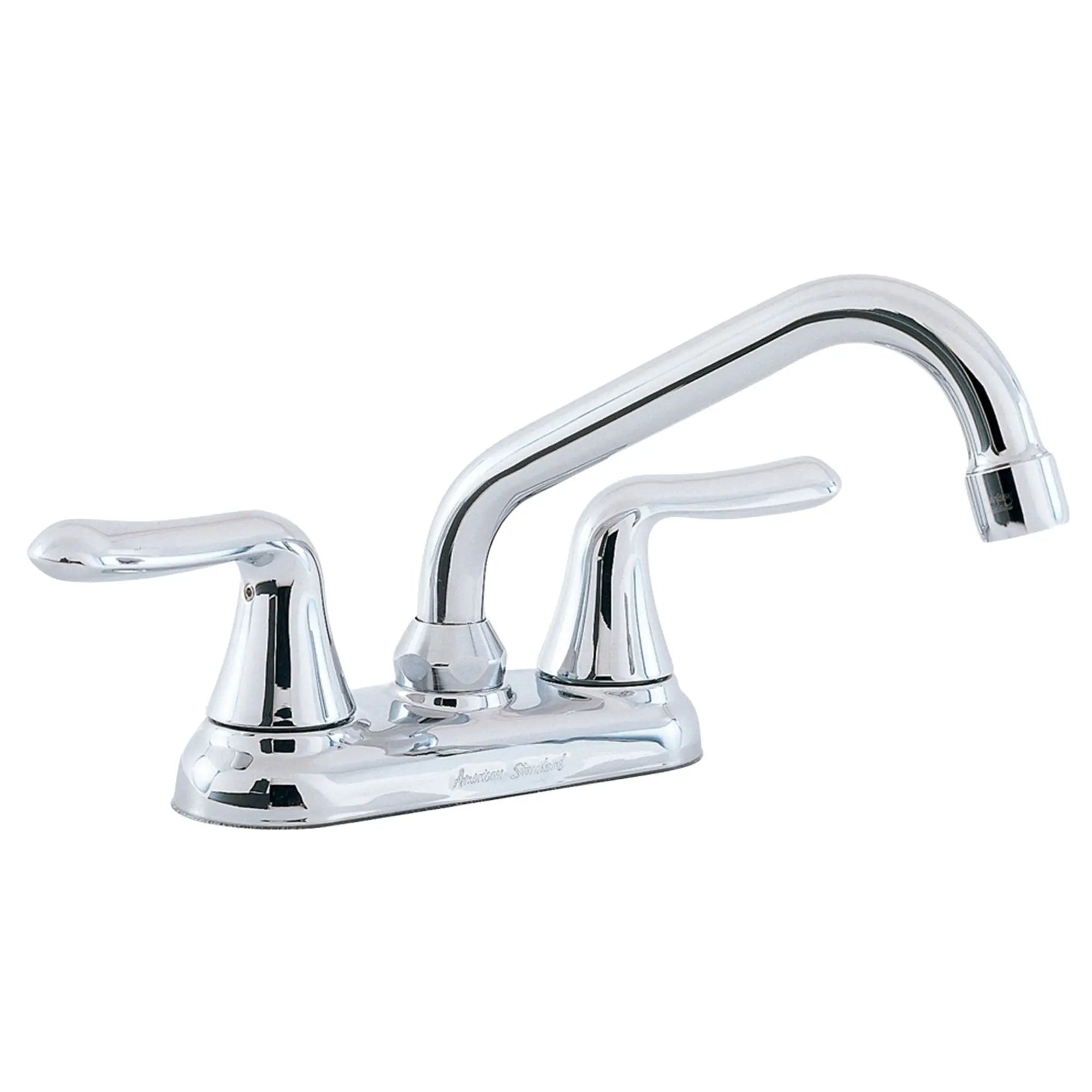 Colony® Soft 2-Handle Laundry Faucet - Durable Brass Construction for Utility Sink, Laundry Room & Basement Use