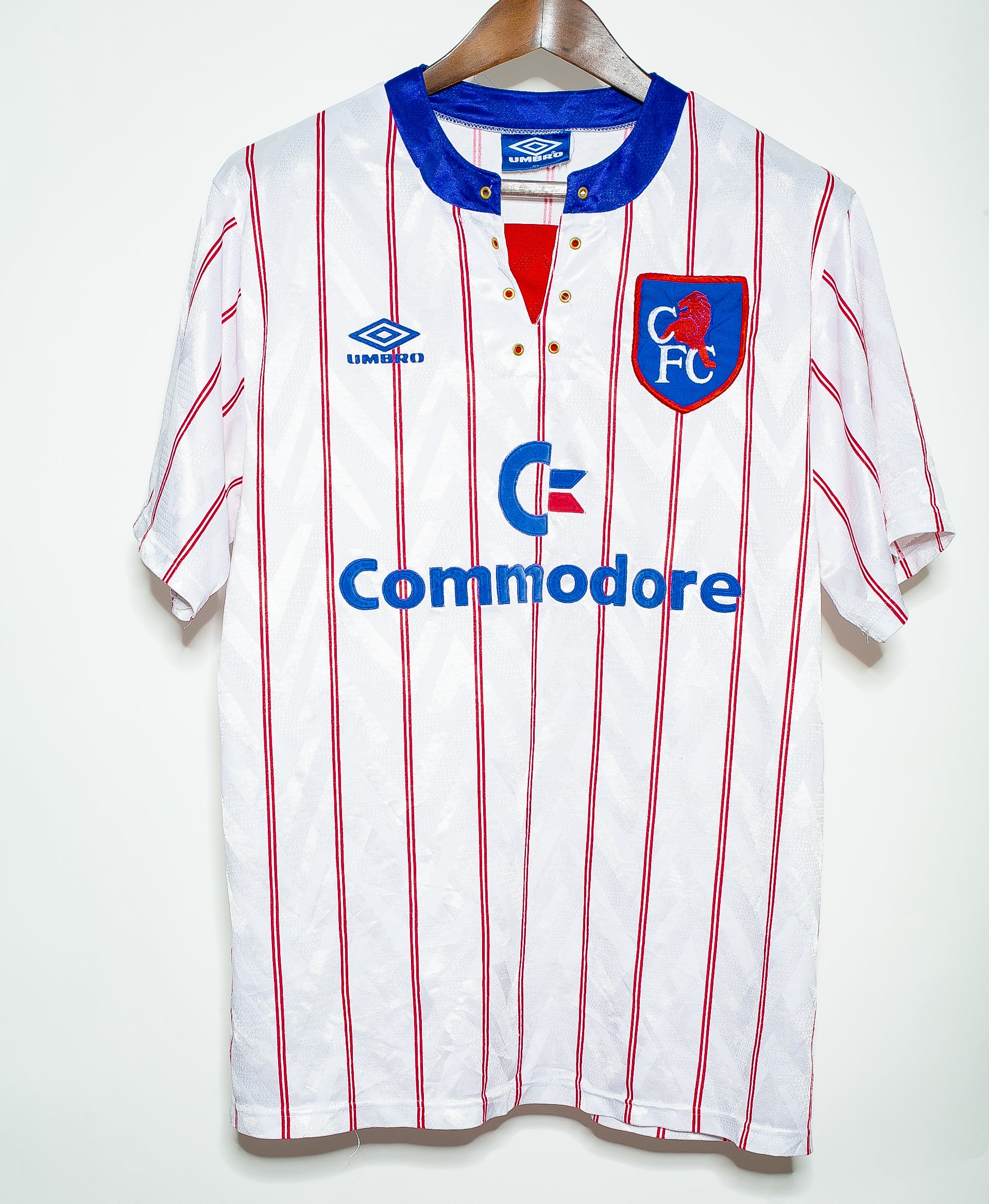 1994 Chelsea FC Away Jersey XL - Vintage Soccer Shirt for Fans & Collectors - Perfect for Matchdays, Gifts & Retro Sports Fashion
