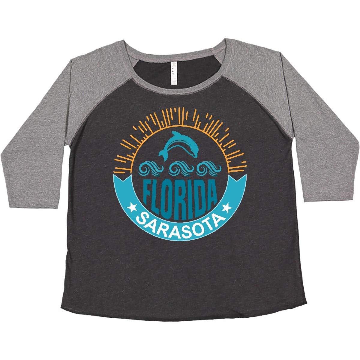Inktastic Sarasota Florida Vacation Travel Women's Plus Size T-Shirt - Comfortable Casual Tee for Beach Trips & Summer Outings