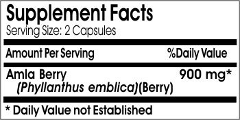 PureControl Supplements Amla Berry 900mg - 90 Capsules of Pure Indian Gooseberry Extract for Immune Support & Antioxidant Benefits | Daily Wellness Supplement for Men & Women