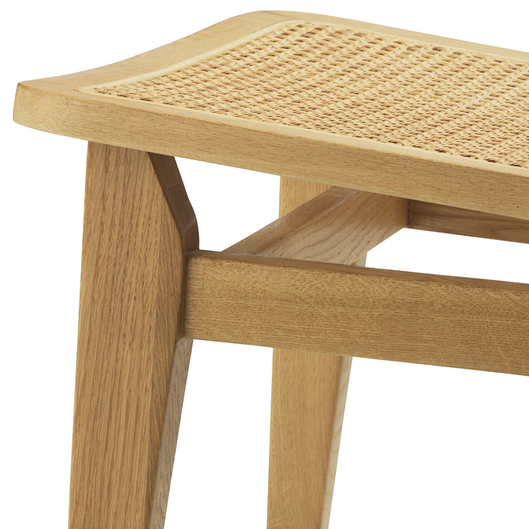 French Cane Dining Chair - Elegant & Comfortable Cane Backrest for Kitchen, Dining Room, and Breakfast Nook