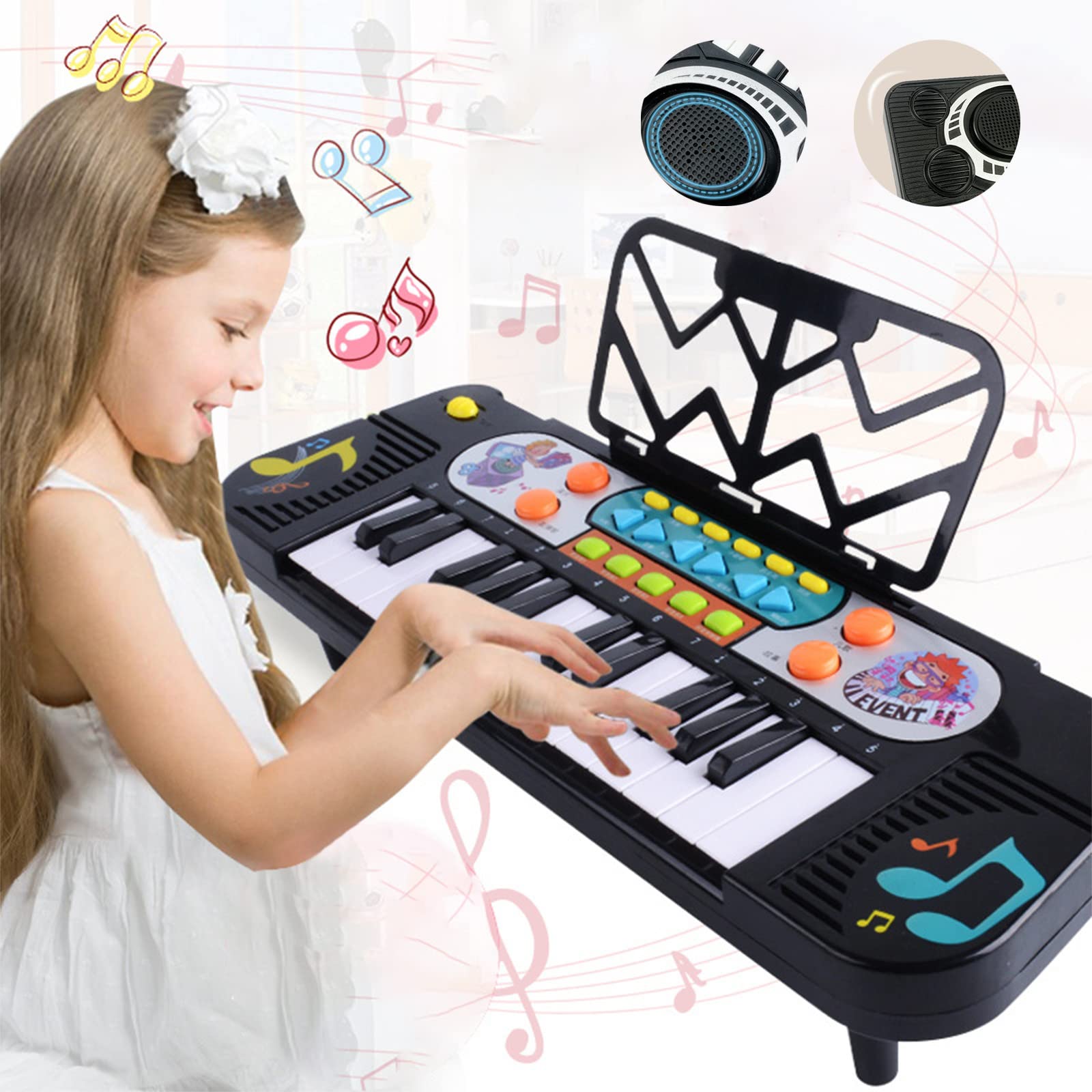 25-Key Kids Keyboard Piano - Multifunctional Electronic Organ Music Toy for Boys & Girls | Educational Musical Instrument for Home, School & Playtime