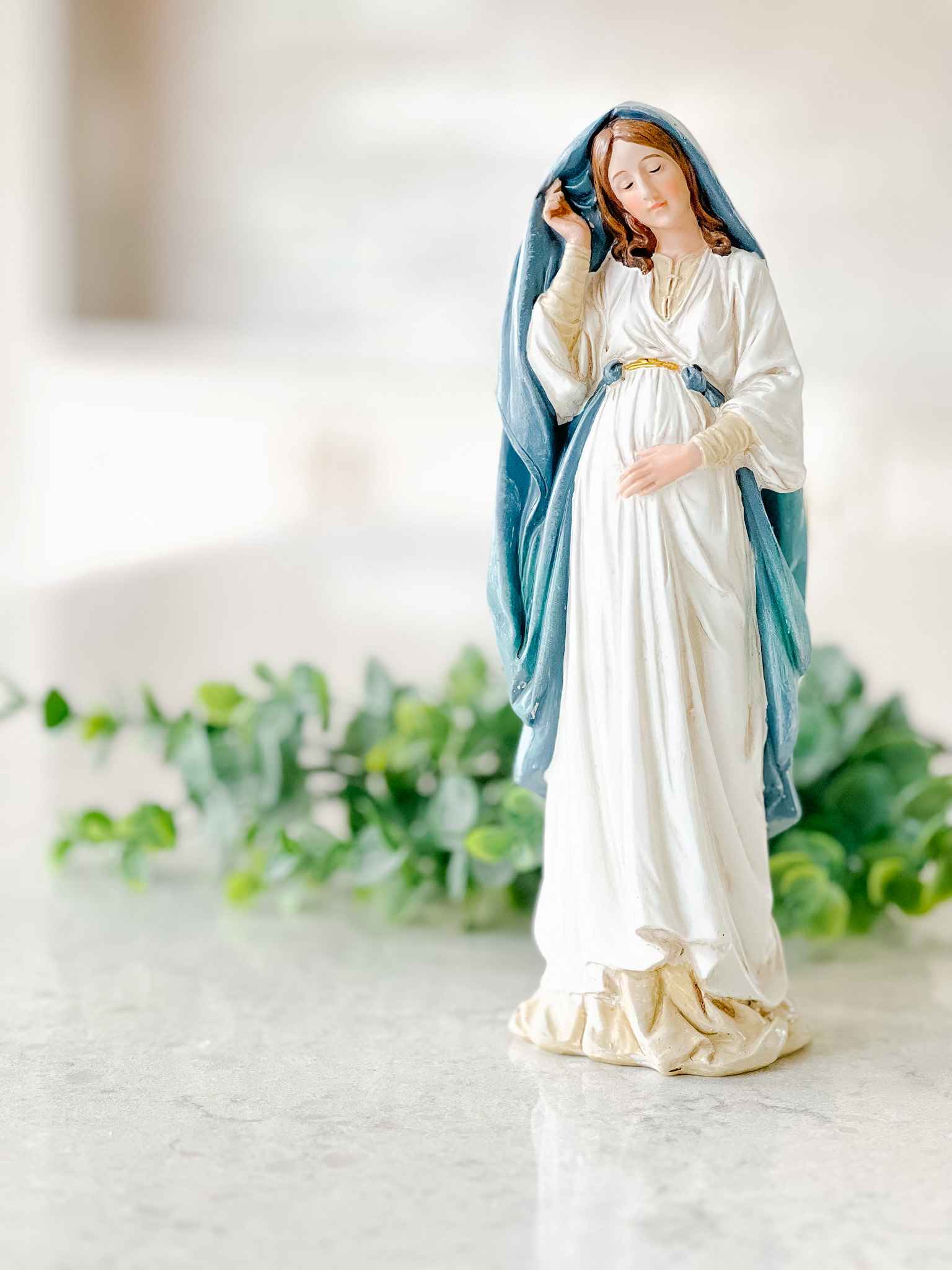 Our Lady of Hope Statue - Beautiful Religious Figurine for Home Decor, Prayer & Devotion | Perfect for Church Altars, Gifts & Catholic Faith Displays