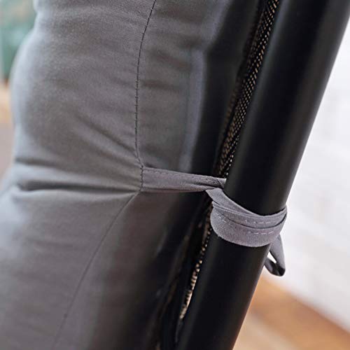 WJXBoos Thick Bench Cushion with Ties - 48