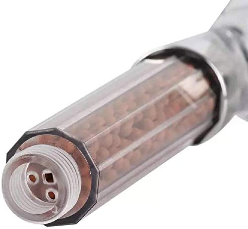Firstone Adjustable Filter Anion Shower Head - High Pressure Water Saving Universal Handheld Shower for Hard Water & Low Water Pressure - Perfect for Bathroom, Spa & RV Use (Model FSSH0001)