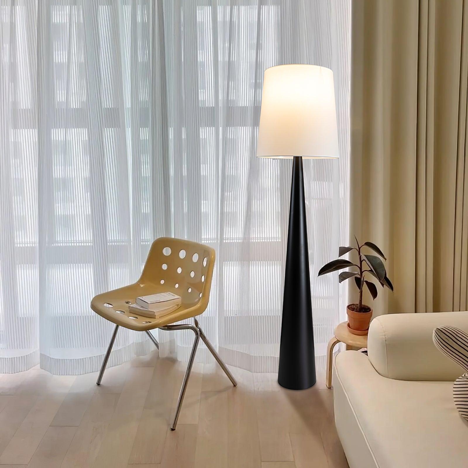 Modern Montenegro Floor Lamp - Adjustable Height LED Standing Light for Living Room, Bedroom & Office - Warm White & Cool White Light Modes - Perfect for Reading, Working & Relaxing