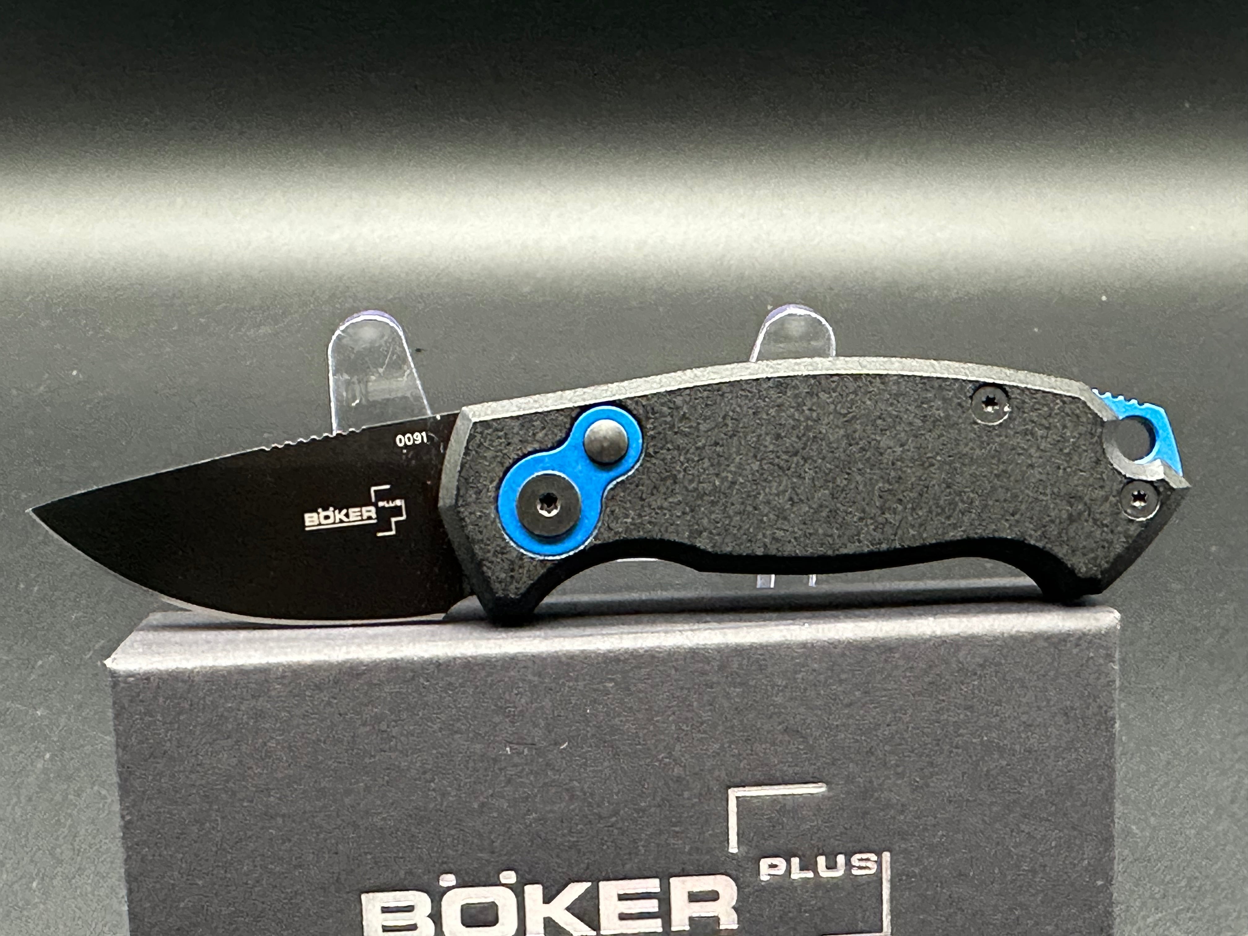 Boker Vox Kompakt CA Legal Automatic Knife - Compact EDC Folding Pocket Knife for Outdoor, Camping & Everyday Carry (CA Compliant)