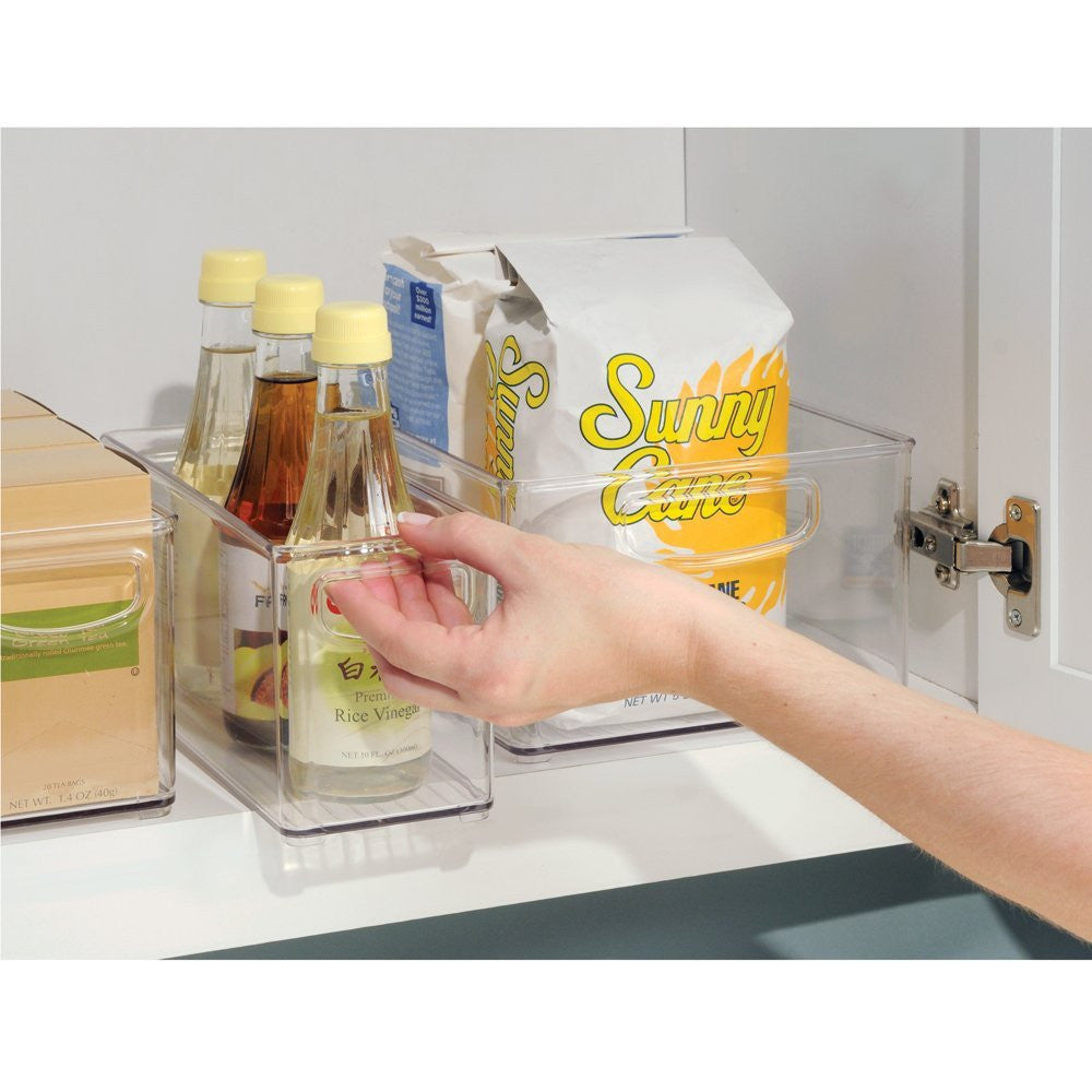 KITCHEN BINZ 25.5cm x 15cm x 13cm Small Trash Can for Kitchen Countertop - Perfect for Bathroom, Office, or Dorm Room Waste Disposal