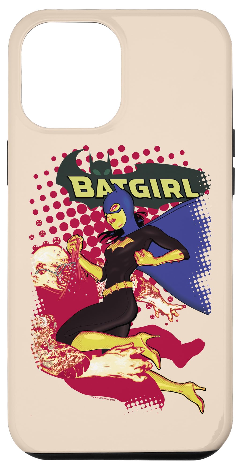iPhone 12 Pro Max Batman Batgirl Crunch Case - Shockproof Protective Phone Cover for iPhone 12 Pro Max - Perfect for Superhero Fans & Comic Lovers (Use for Daily Protection, Cosplay, or Collecting)