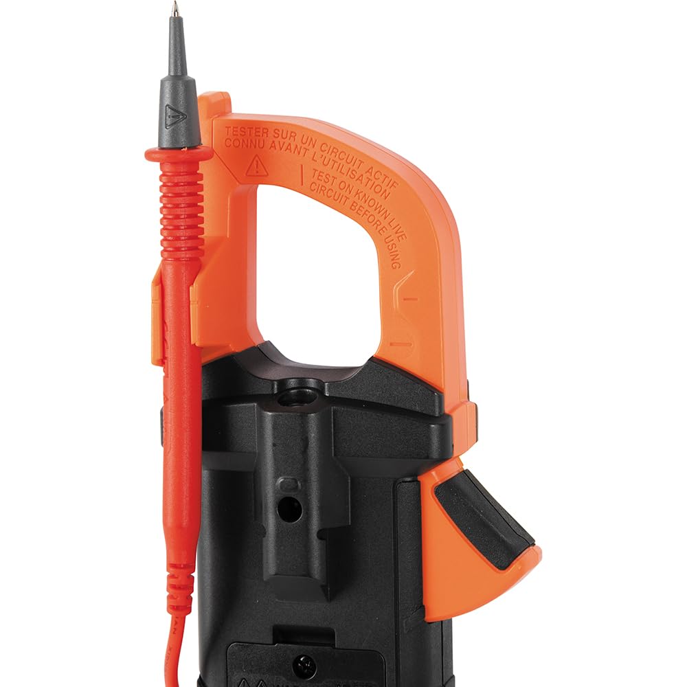 Klein Tools CL810 Pro Digital Clamp Meter - 600A AC/DC Auto-Ranging True RMS Multimeter with NCVT, Flashlight & Illuminated Dial - Measures Current, Voltage, Temperature (LOZ) - Perfect for Electricians, HVAC Technicians & DIY Home Electrical Projects