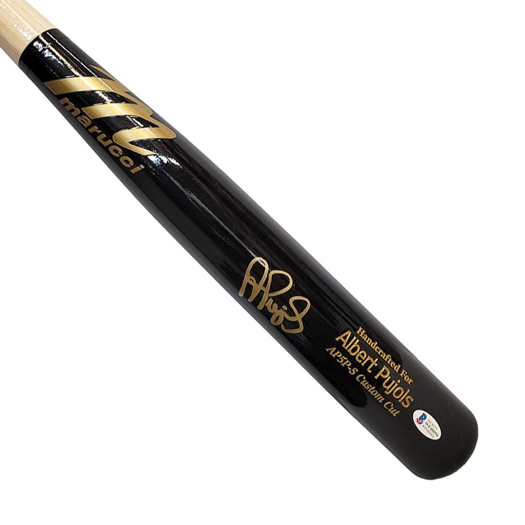 Authentic Albert Pujols Signed AP5P Game Model Marucci Baseball Bat with JSA Certificate - Perfect for MLB Memorabilia Collectors & Sports Fans Display