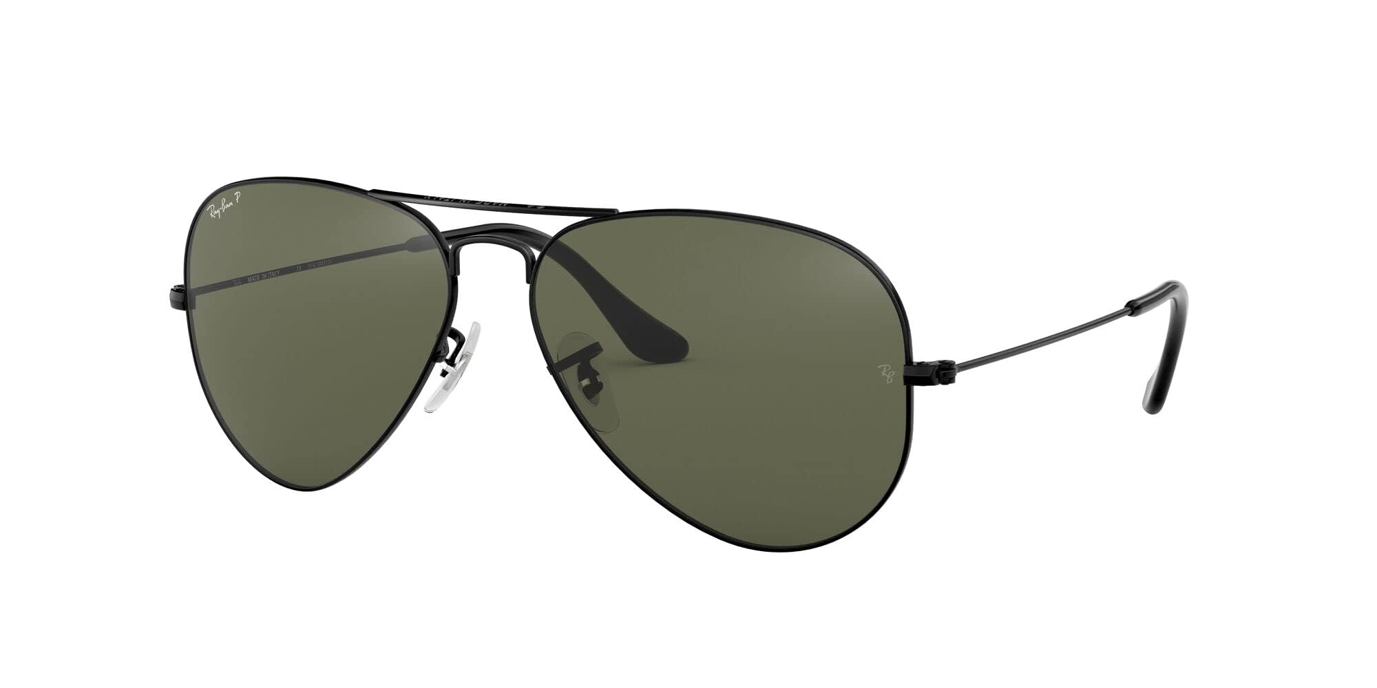 Ray-Ban RB3025 Classic Polarized Aviator Sunglasses for Men & Women - UV Protection, Lightweight Metal Frame - Perfect for Driving, Travel & Outdoor Activities