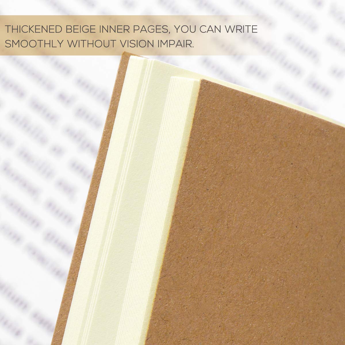 NUOBESTY Kraft Notebooks Bulk - 12 Pack A6 Spiral Bound Journals (5.5x3.9 inch) with Blank Brown Kraft Cover & Pages - Perfect for Travel, Office, School, Sketching & Note Taking