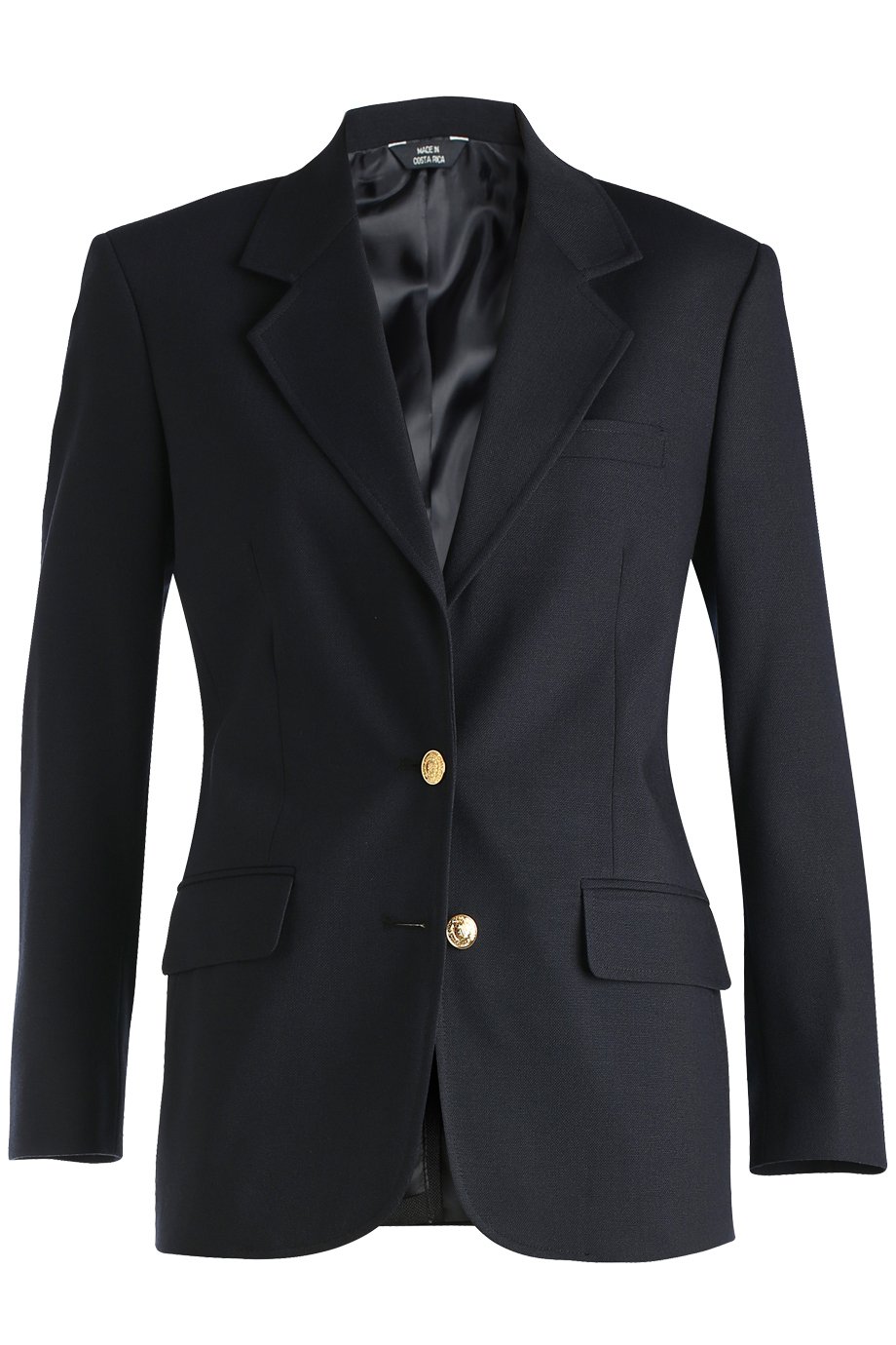 Edwards Garment Women's Classic Two Button Single Breasted Blazer - Slim Fit Office Jacket for Business, Work & Formal Occasions | Professional Women's Suit Jacket for Career, Interview & Special Events