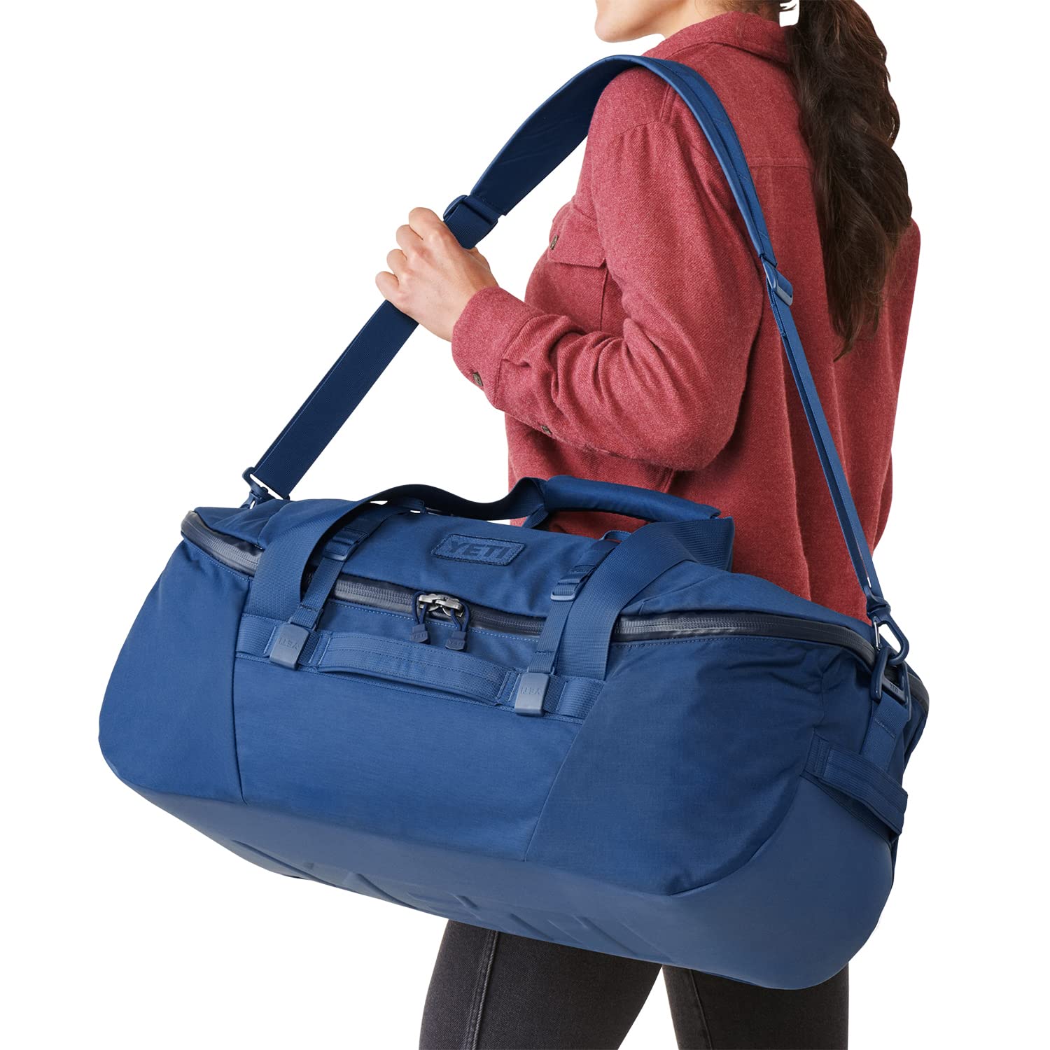 YETI Crossroads Duffel Bag - Water-Resistant Travel Duffel with Shoulder Strap for Gym, Camping & Weekend Getaways | Durable Carry-On Luggage for Men & Women