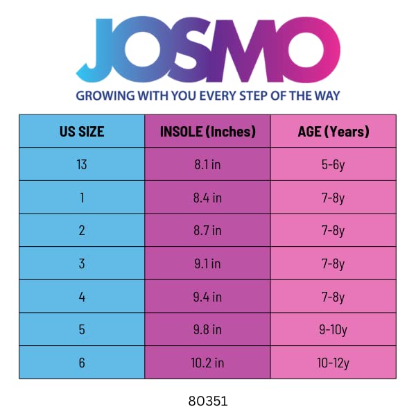 Josmo Boys Dress Shoes - Classic Lace-Up Oxford Formal & Casual Shoes for Toddler to Big Kid (Sizes 7-13 Little Kid, 1-6 Big Kid) - Perfect for Weddings, School Events & Special Occasions
