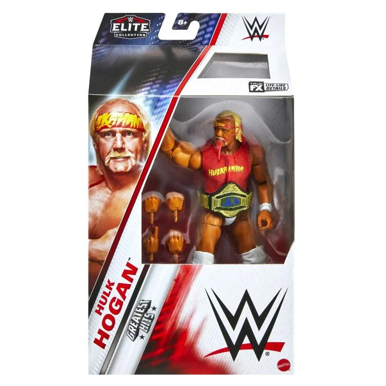 Hulk Hogan WWE Elite Collection Action Figure - Greatest Hits Series 2025 - Perfect for Wrestling Fans & Collectors - Display, Play, or Gift for WWE Enthusiasts