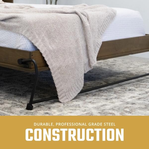 Wilding Wallbeds Murphy Bed Mechanism Kit - Full & Queen Size DIY Piston Lift Hardware for Cabinet Bed - Easy Installation with 1,500lbs Weight Capacity - Perfect for Space-Saving Home Offices, Guest Rooms & Small Apartments
