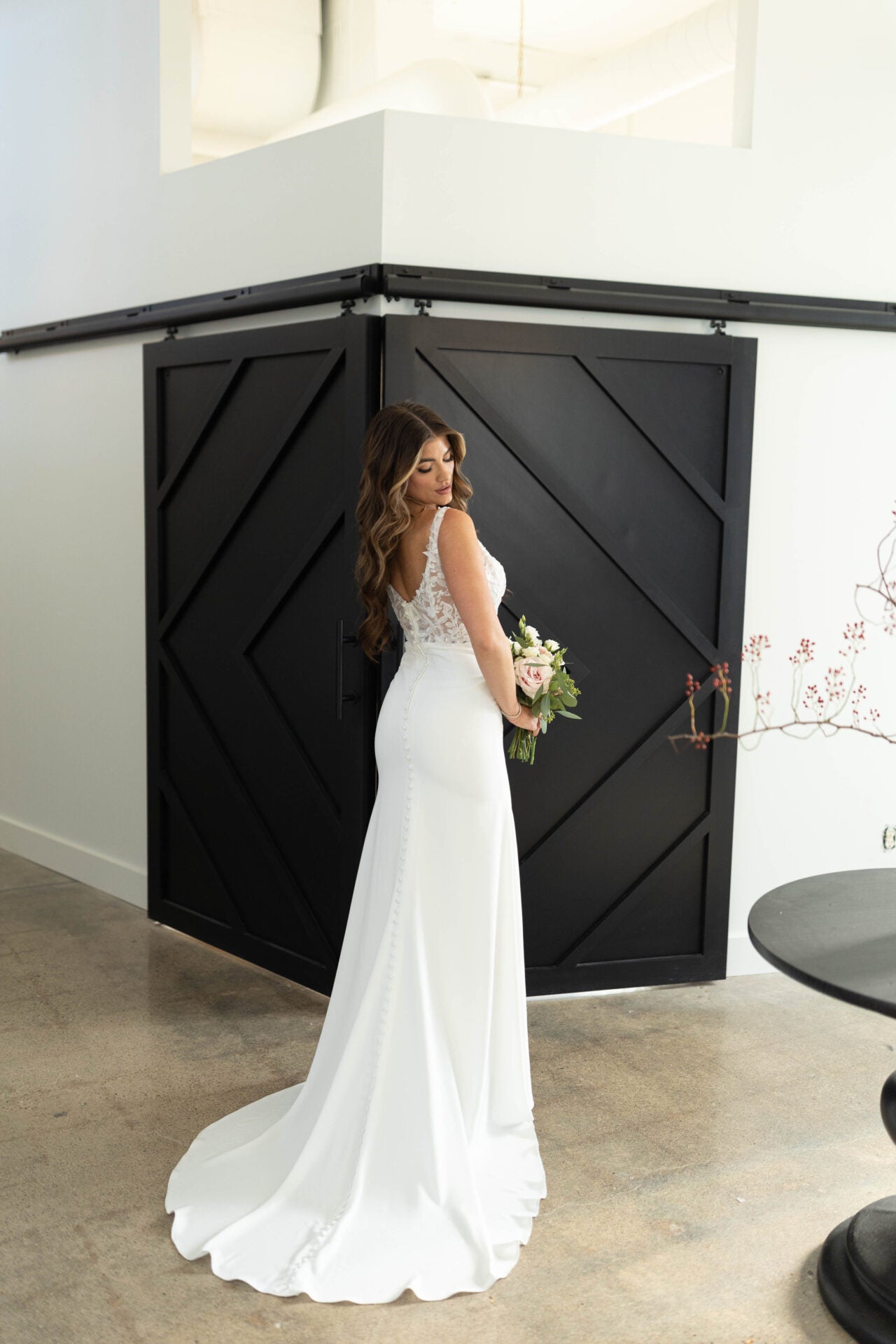 Aubrie Stella York Wedding Dress – Elegant Lace Bridal Gown for Church Ceremony & Romantic Outdoor Weddings