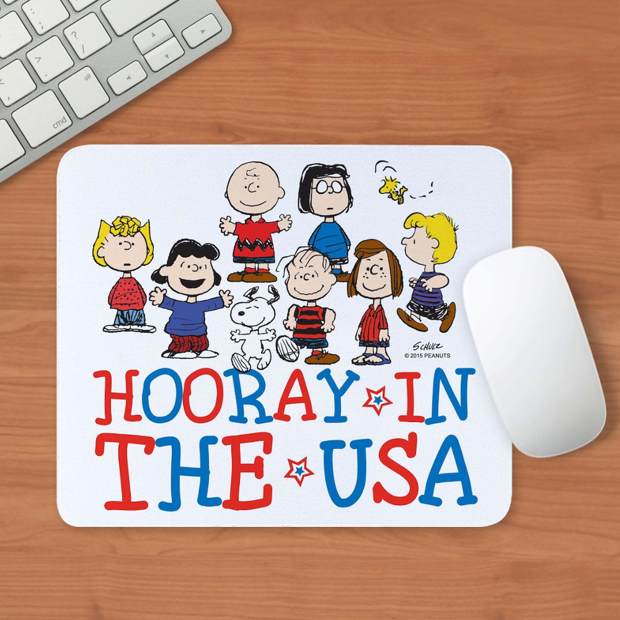 Hooray in The USA Non-Slip Rubber Gaming Mouse Pad - Perfect for Office, Home & Gaming Setup - CafePress