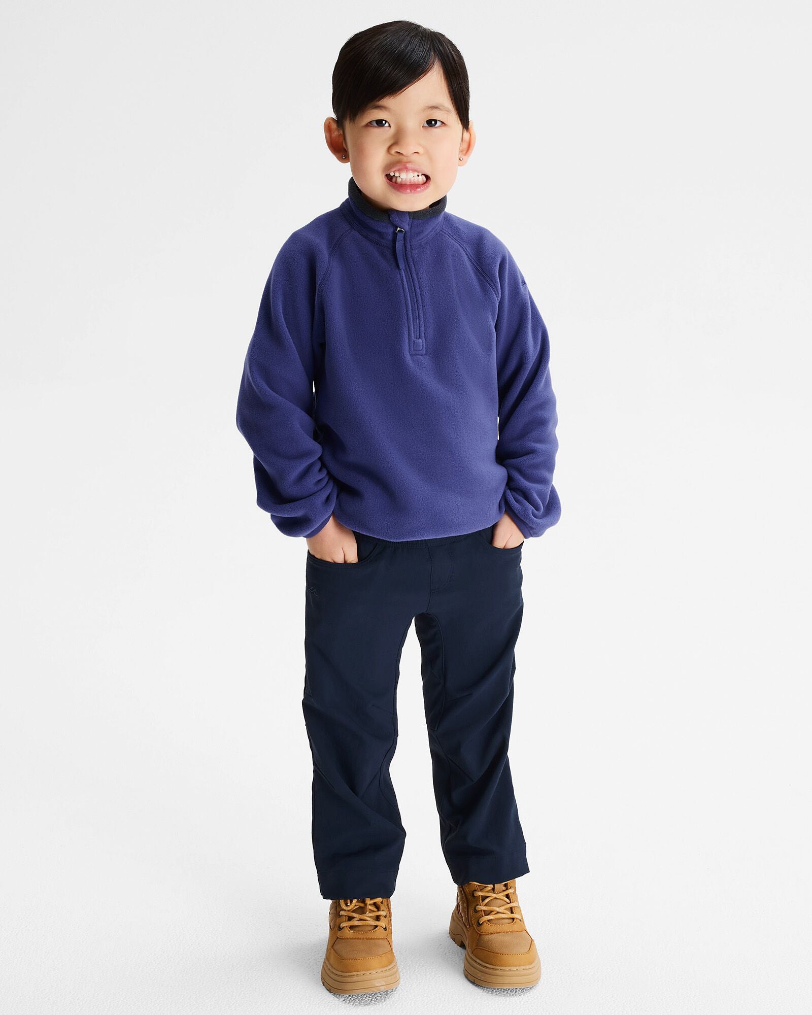 Kids' Ridge 100 PrimaLoft Bio Pullover Jacket - Waterproof & Warm Winter Hoodie for Boys & Girls - Perfect for Outdoor Activities, Skiing, and Snow Play
