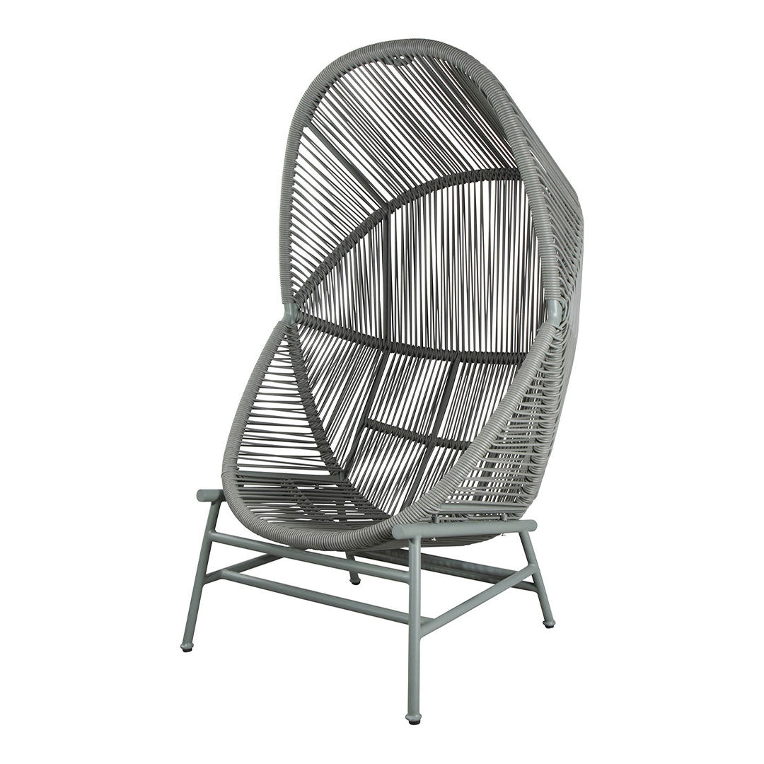 Foersom & Hiort Lorenzen Mdd Hive Chair with Cane Base - Modern Woven Rattan Dining Chair for Kitchen, Restaurant & Outdoor Patio Use