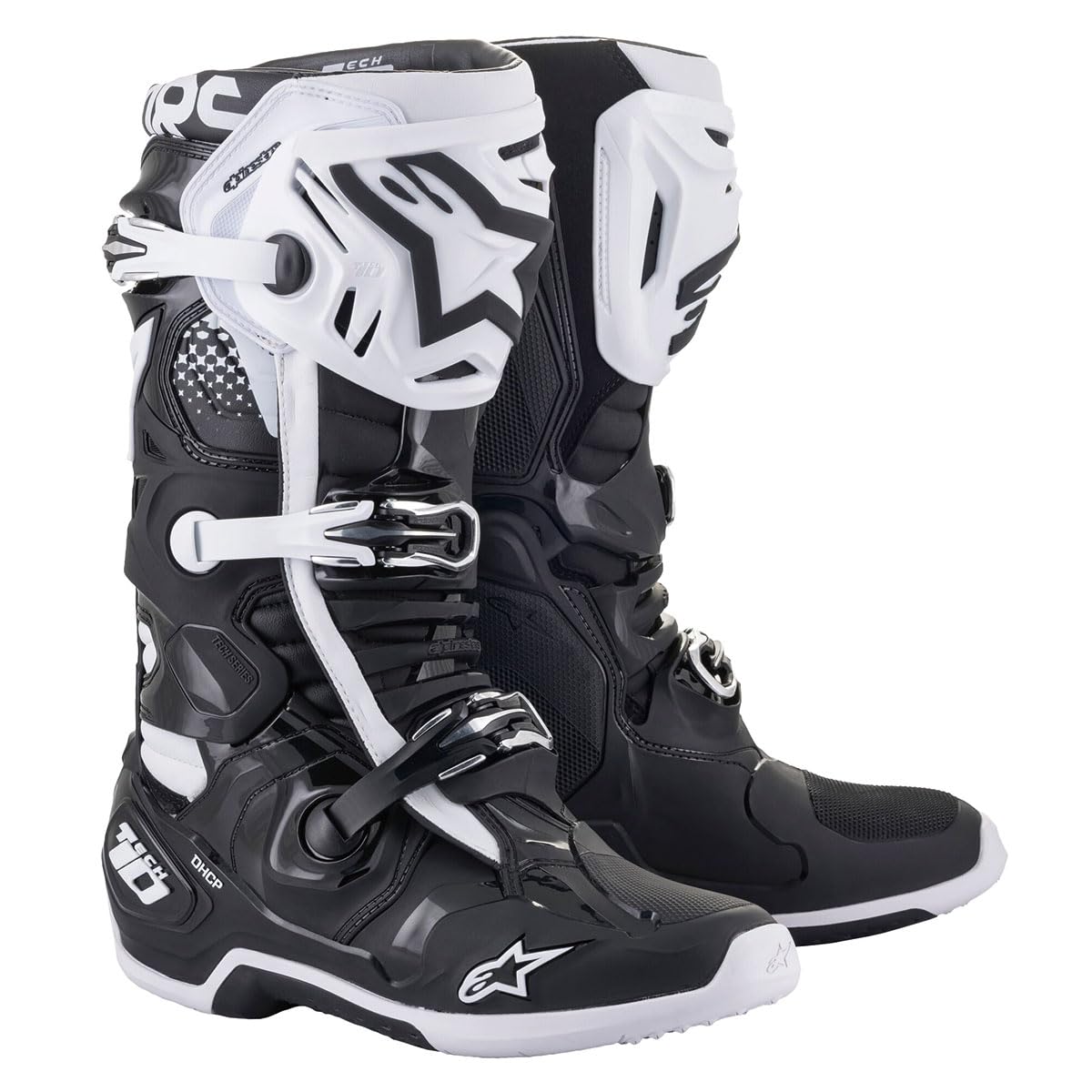 Alpinestars Tech 10 Motocross Boots for Men - Dirt Bike Racing & Off-Road Motorcycle Riding Gear - Perfect for MX, Enduro & Adventure Trail Riding