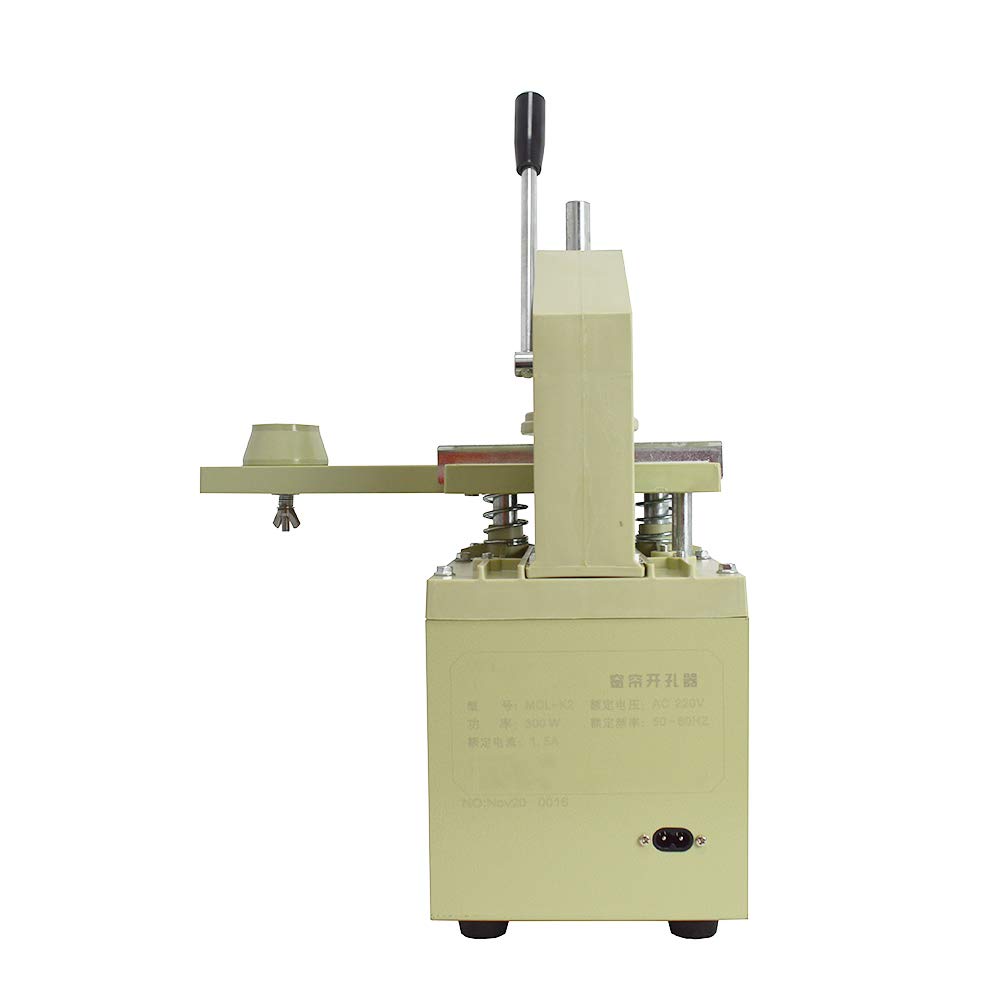 INTBUYING 220V Electric Curtain Punching Machine - Automatic Heavy Duty Eyelet Puncher for Curtain Rings & Hole Making | Perfect for Home Decor, DIY Projects & Professional Drapery Work