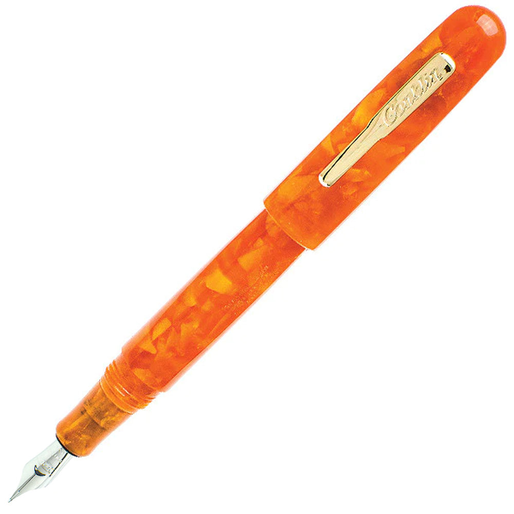 Conklin All American Fountain Pen - Sunburst Orange Finish, Medium Nib, Luxury Writing Instrument for Professionals & Collectors - Perfect for Office, Gifting & Calligraphy