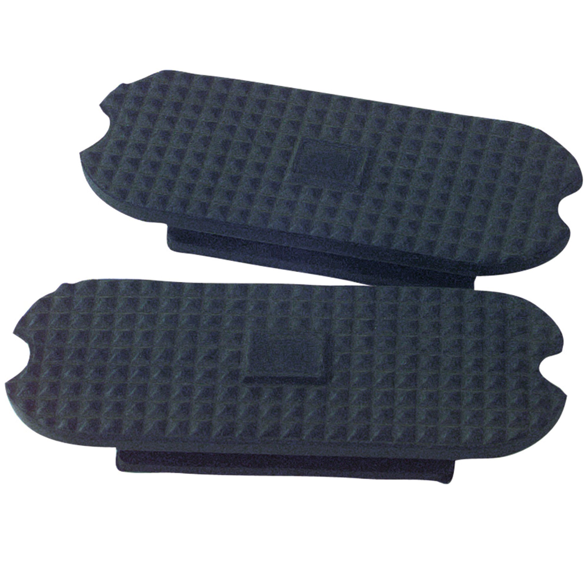 Stainless Steel Knife Edge Stirrup Treads - 4.5 Inch White Non-Slip Equestrian Stirrups for Horse Riding Safety | Perfect for English & Western Riding, Trail Riding, and Training