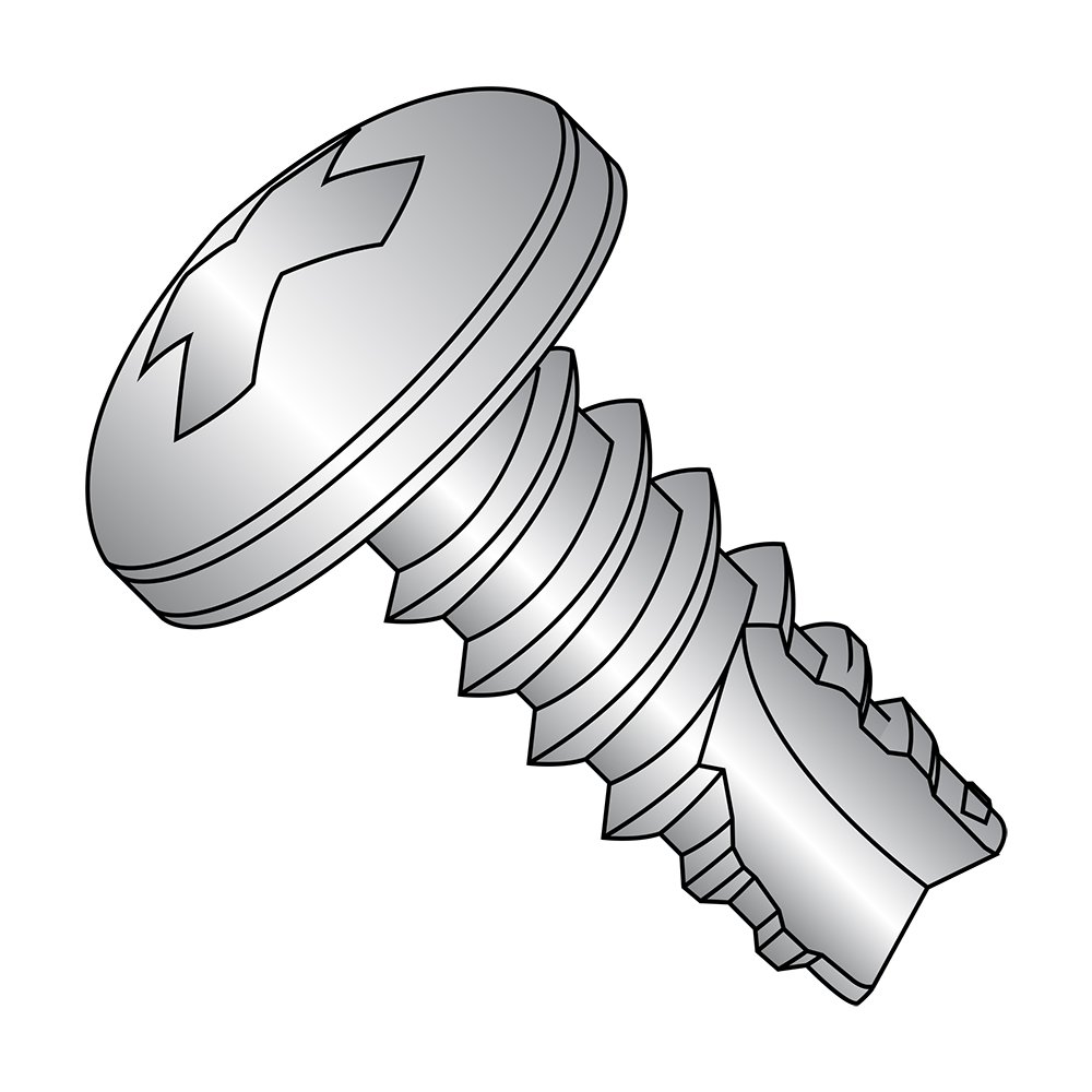 Stainless Steel #8-18 Thread Cutting Screws - 1