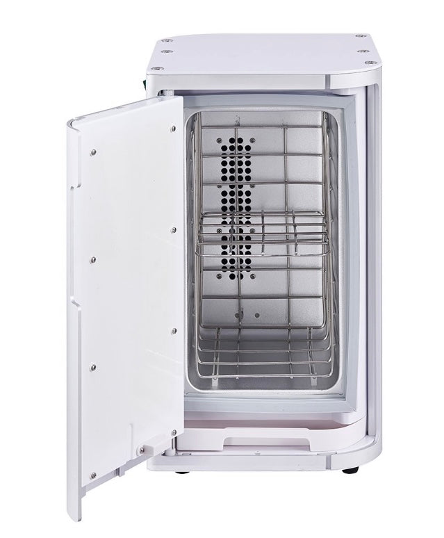 Helion Premium Hot Towel Warmer with UV Sterilizer | Fast Heating Towel Cabinet for Spa, Salon & Home Use | Sanitizes & Warms Towels in Minutes